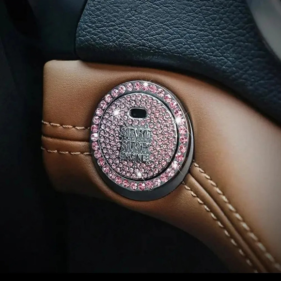 Push Start Bling Button Cover - Picture 4 of 7